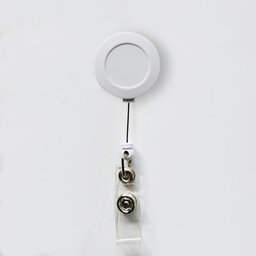 Portagafete retráctil